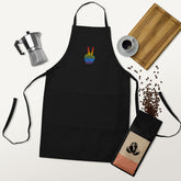 Gay Pride Embroidered Apron